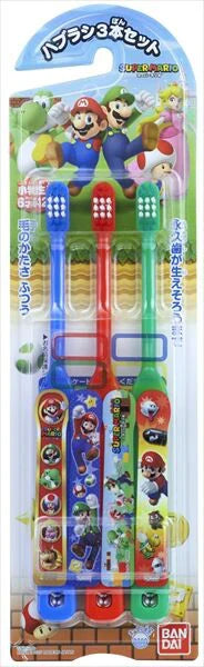 Bandai Children Toothbrush 3pc (6-12yrs)
