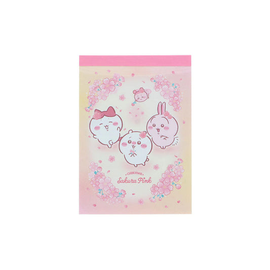 Chiikawa Sakura Mini Memo pad