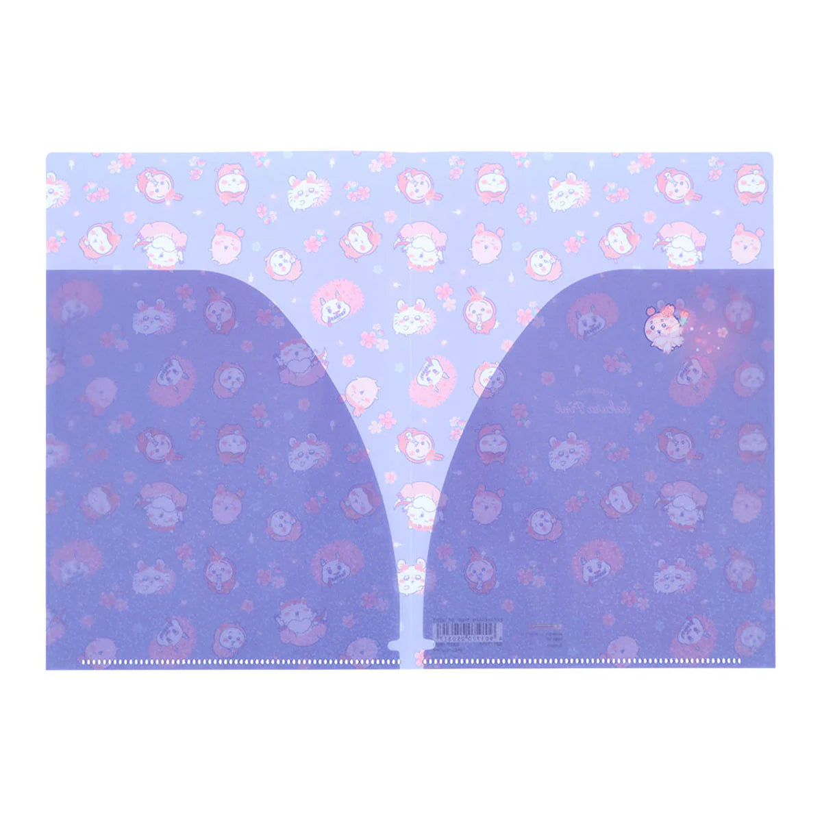 Chiikawa Clear File A5W (Sakura Pink/Yozakura)