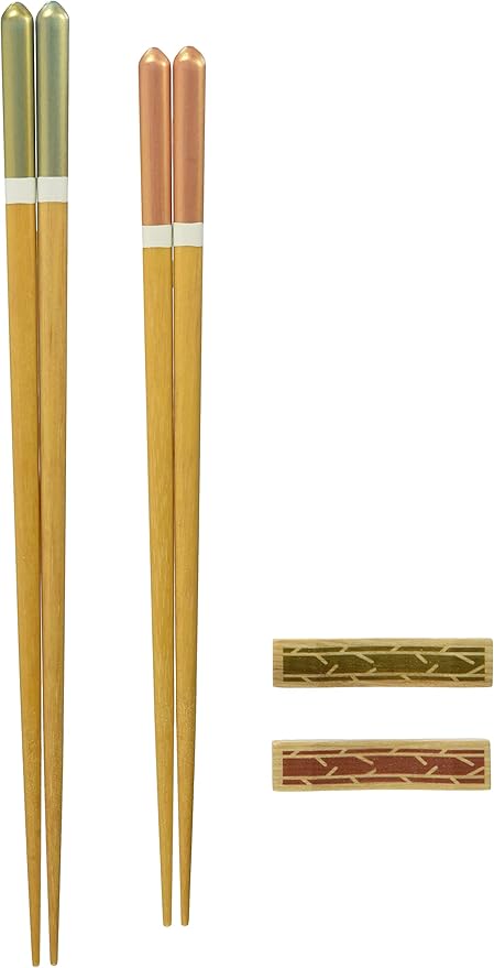 [Chopstick Gift set] Slow Living set for couple in paulownia wood box