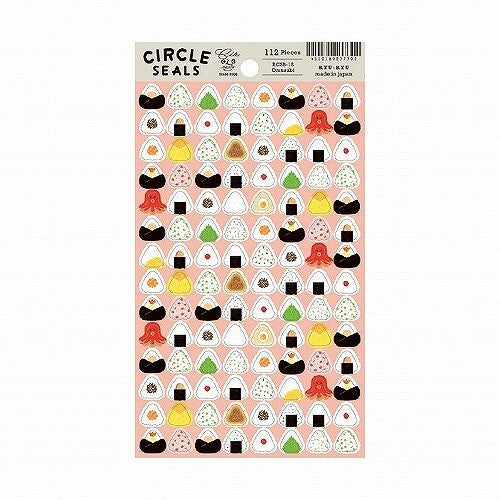 RYU RYU Circle Seals Sticker sheet