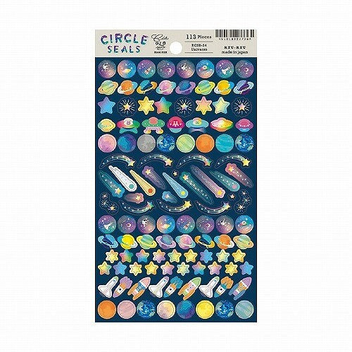 RYU RYU Circle Seals Sticker sheet