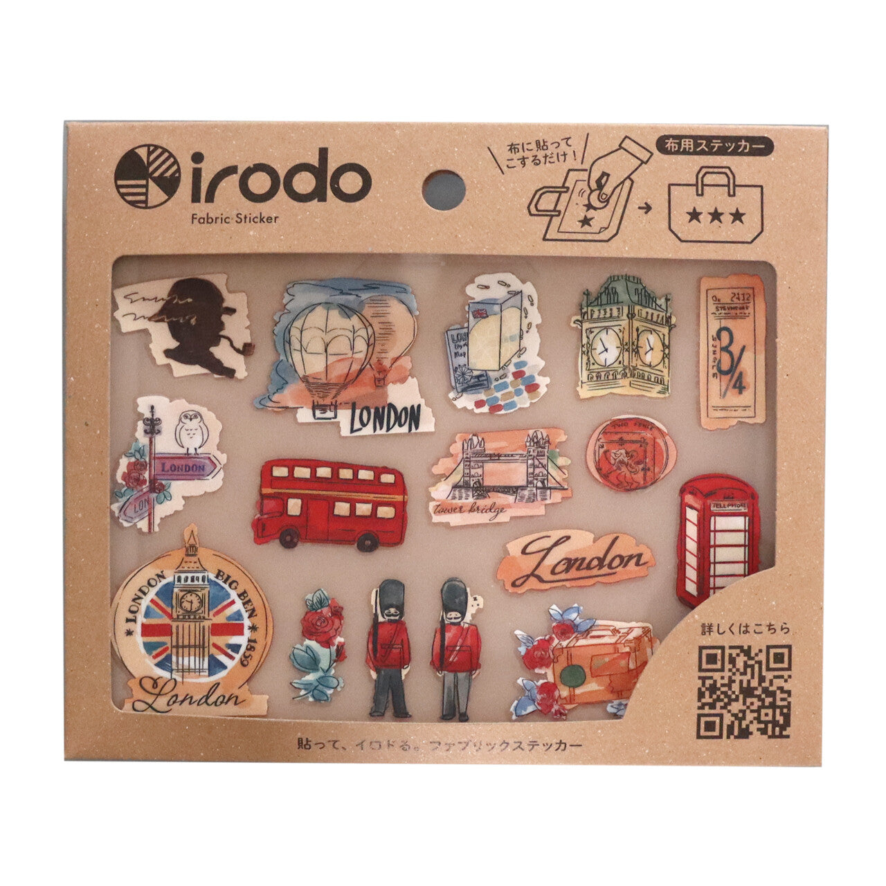 IRODO Ironless Fabric Stickers