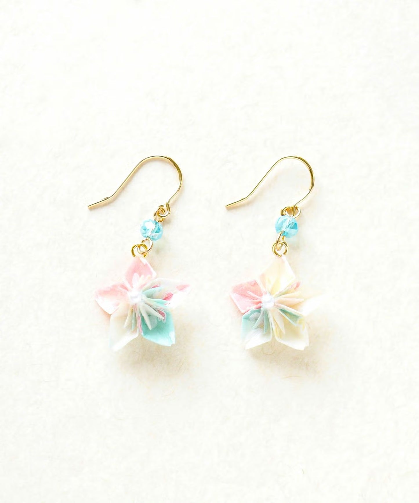 SAKURA Washi 3D Motif Earrings