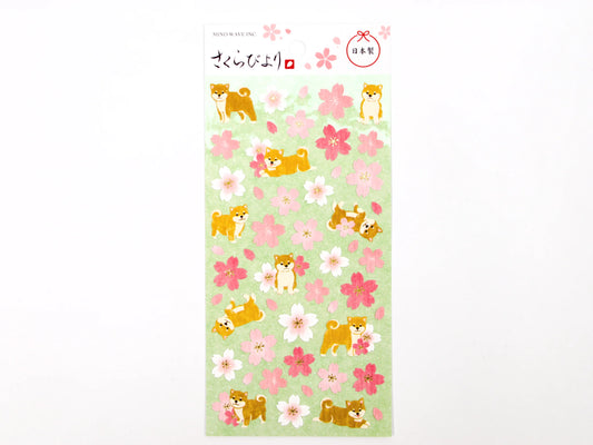 Mindwave Sakura Sticker Sheet – Cherry Blossom Stickers