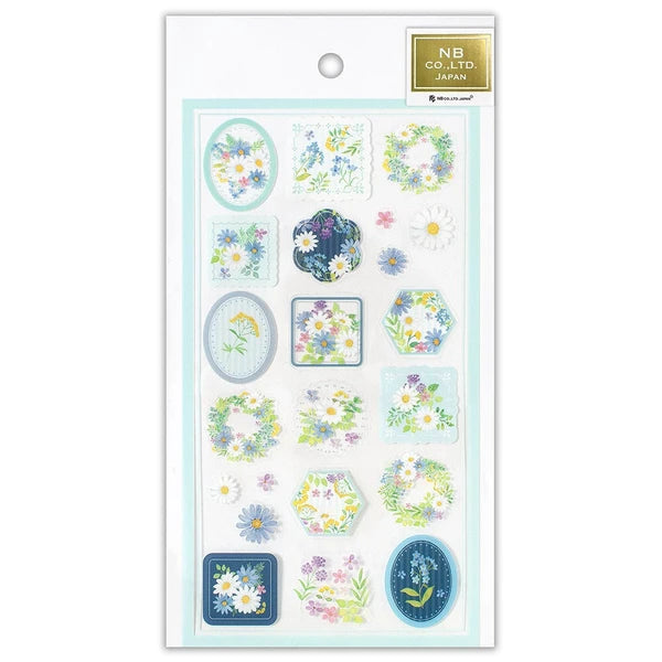 NB Co. My Garden transparent sticker sheet