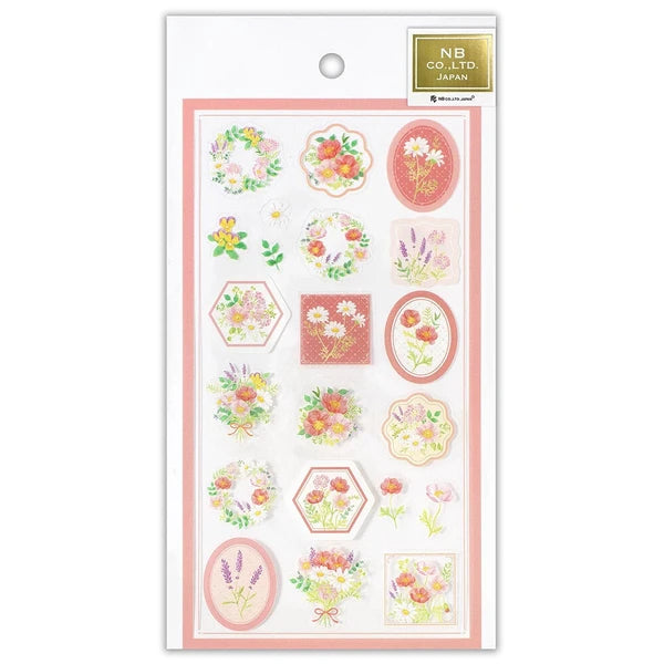NB Co. My Garden transparent sticker sheet
