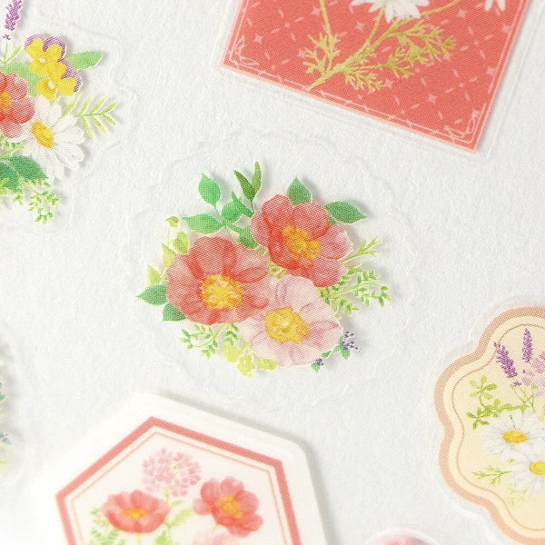 NB Co. My Garden transparent sticker sheet