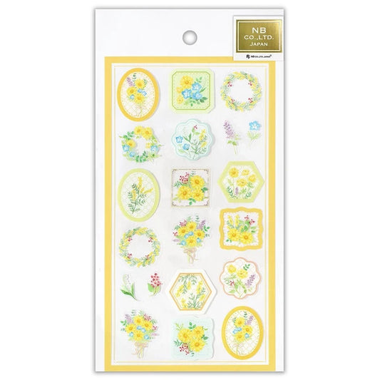 NB Co. My Garden transparent sticker sheet