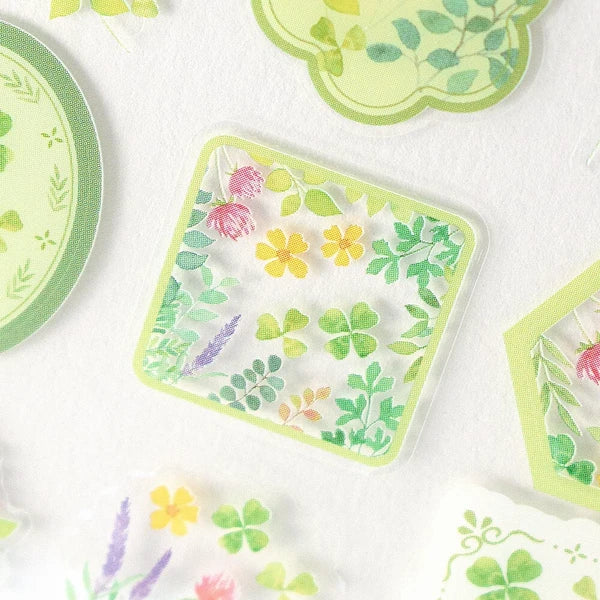 NB Co. My Garden transparent sticker sheet