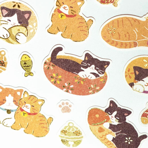 NB Co. Japanese-style Cute animal Sticker sheet