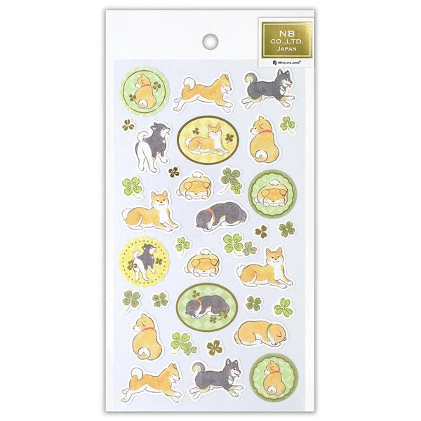 NB Co. Japanese-style Cute animal Sticker sheet