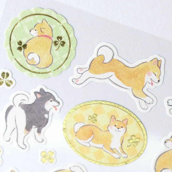 NB Co. Japanese-style Cute animal Sticker sheet