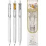 Uniball ONE Metallic Retractable Gel Pen 0.38mm Or 0.5mm Set