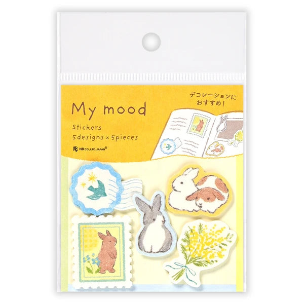 NB Co. - My mood animals sticker pack